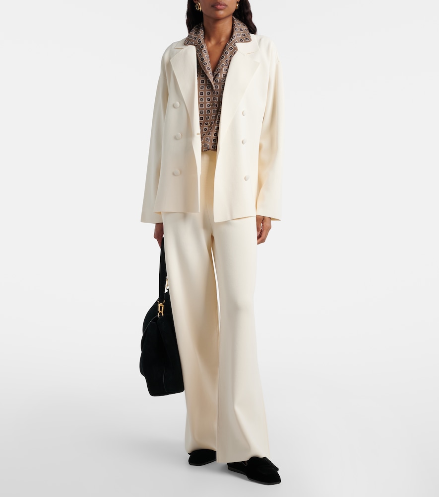 Max Mara Jersey wide-leg pants