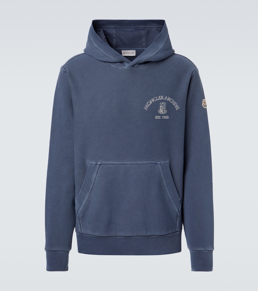 Moncler ogo cotton hoodie