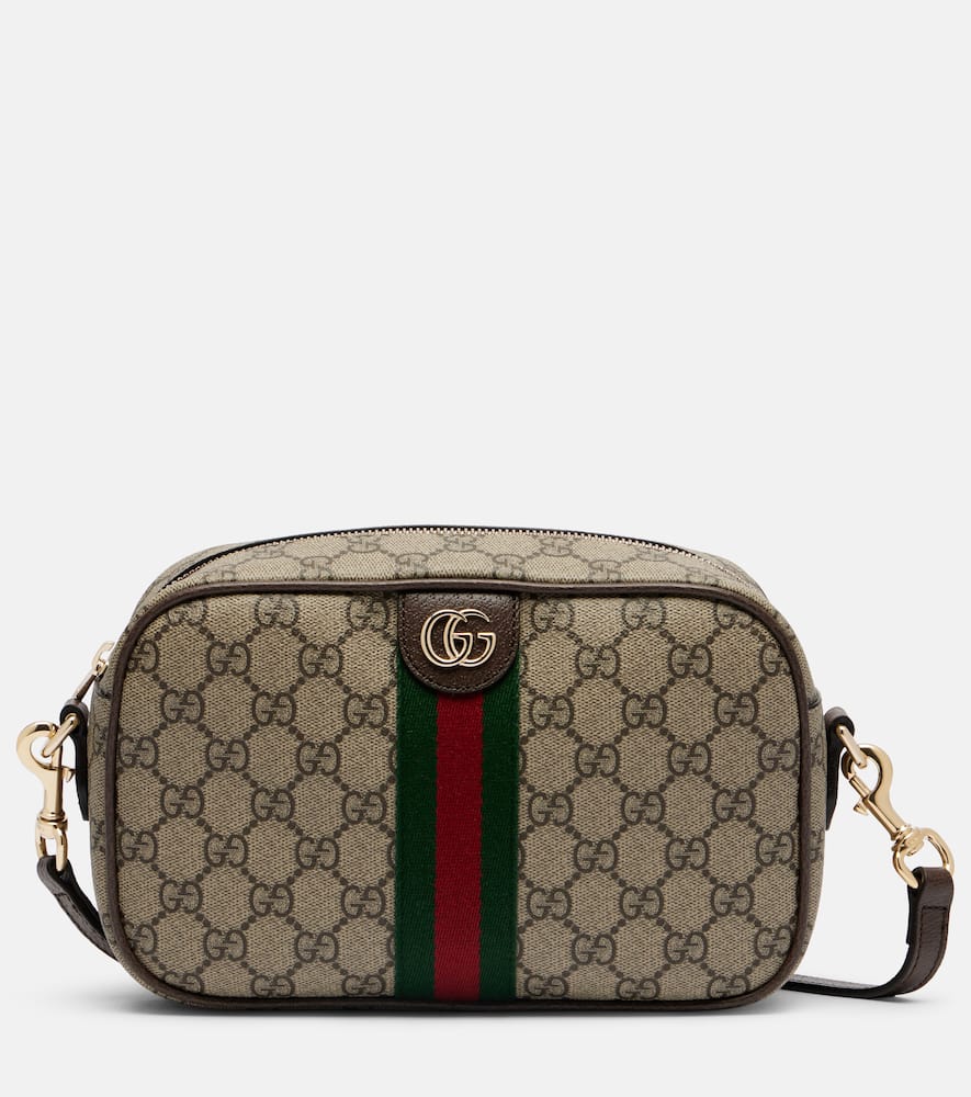 Gucci Ophidia Small Camera Bag In Brown