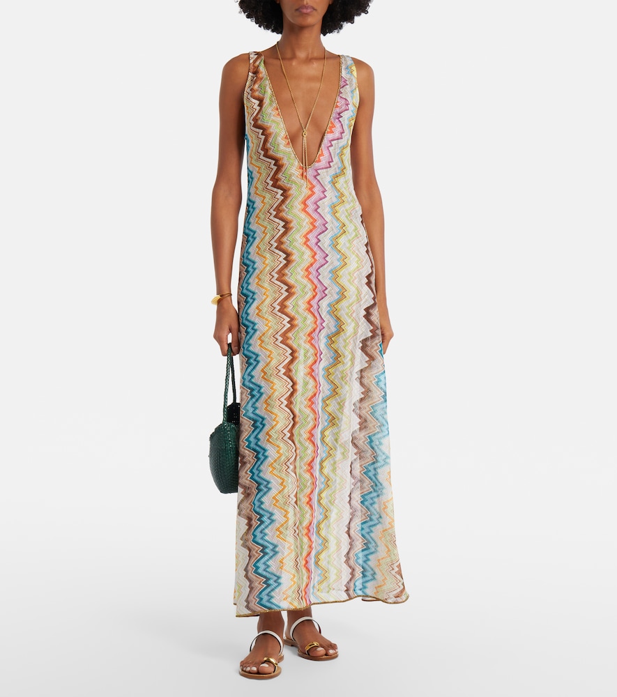 Missoni Zigzag maxi dress