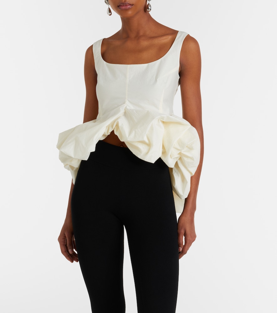 Magda Butrym Gathered peplum top