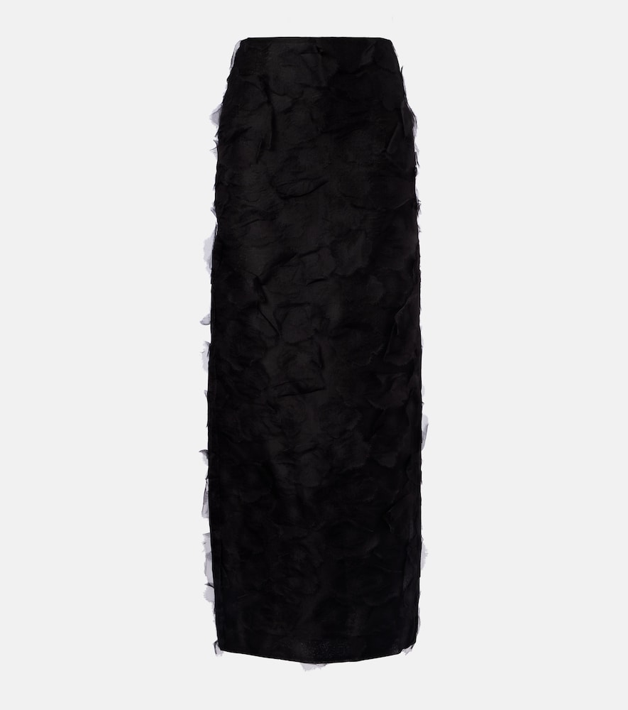Max Mara Adepto silk maxi skirt