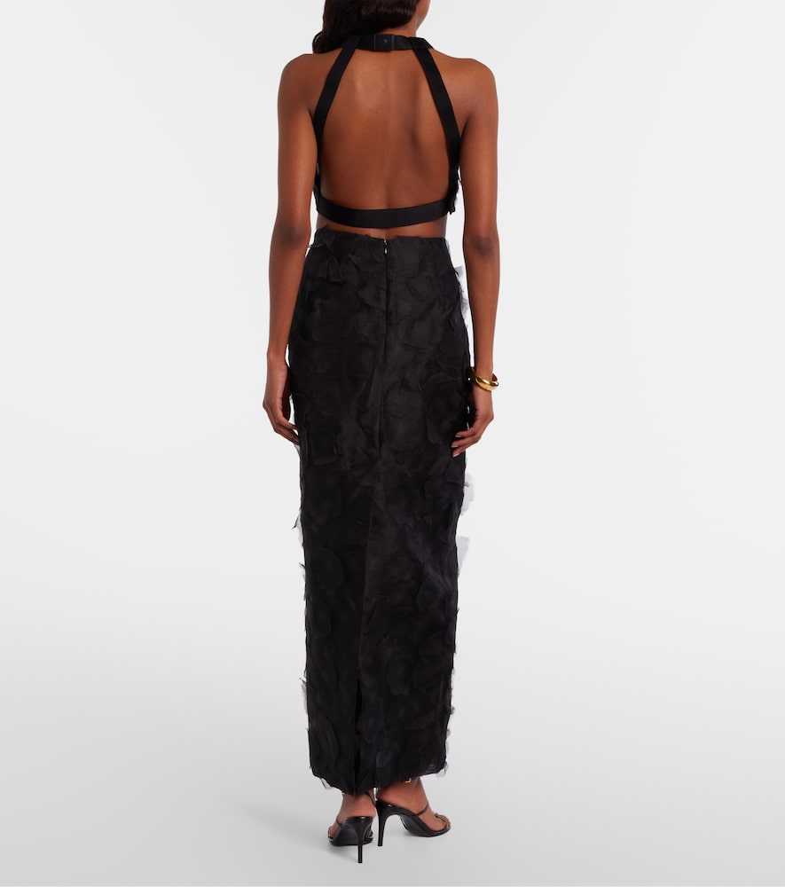  Max Mara Max Mara Adepto Silk Maxi Skirt 