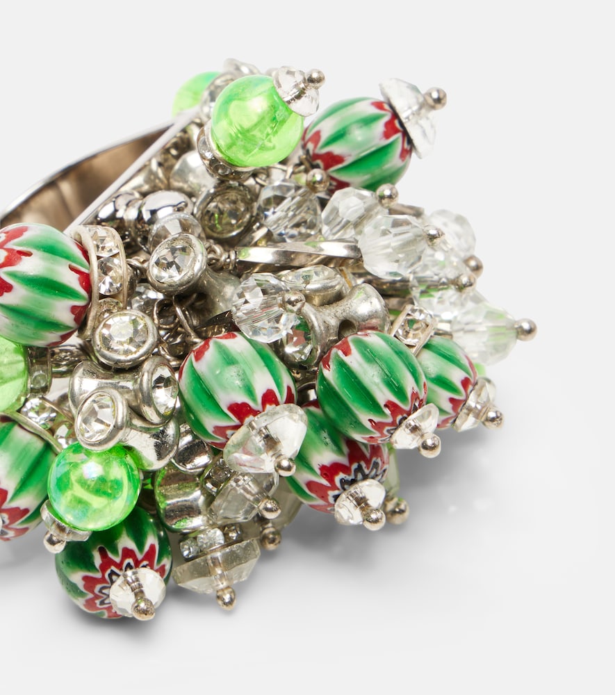  Dries Van Noten Dries Van Noten Crystal-embellished Ring 