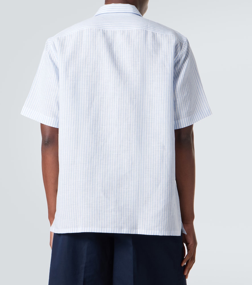  Brioni Brioni Hemd Aus Leinen 