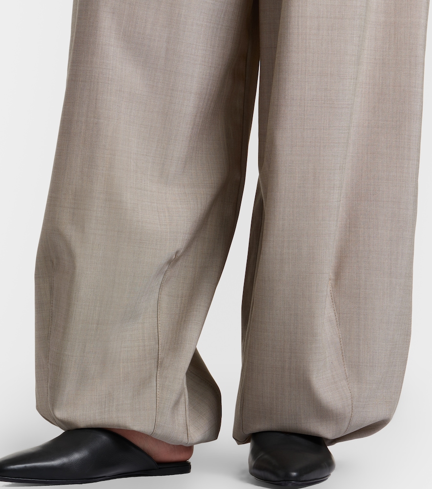 The Frankie Shop Oakdale virgin wool wide-leg pants | Thumbnail 4