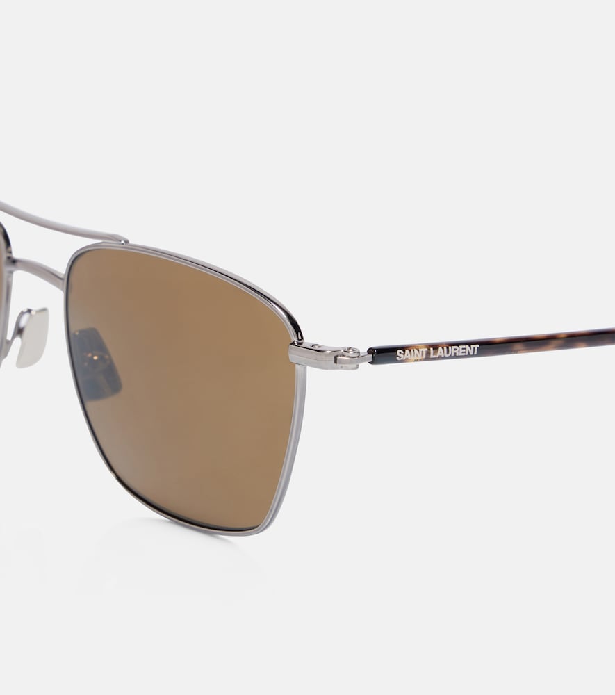  Saint Laurent Saint Laurent Sl 866 Aviator Sunglasses 