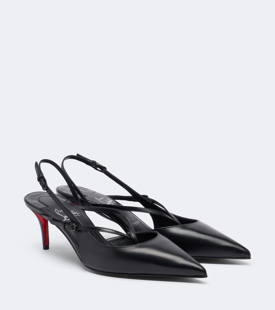 Slingback-Pumps Miss Z aus Leder