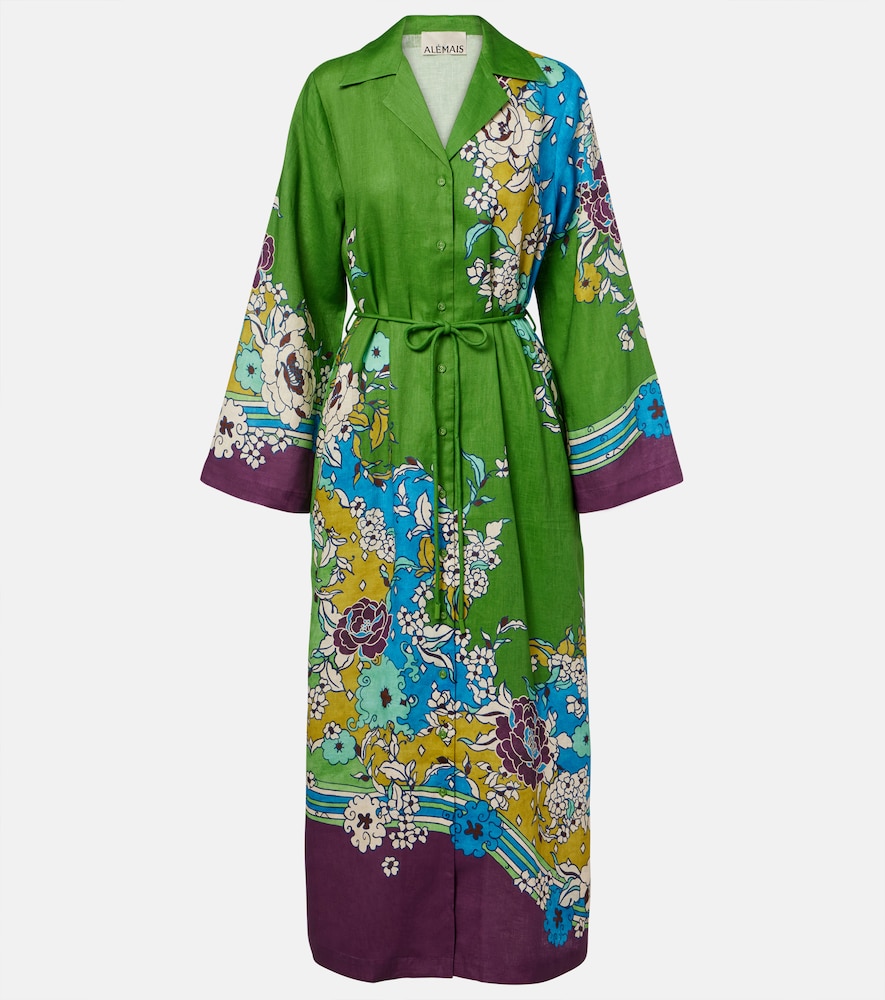 Alémais Hemdblusenkleid Nanci aus Leinen
