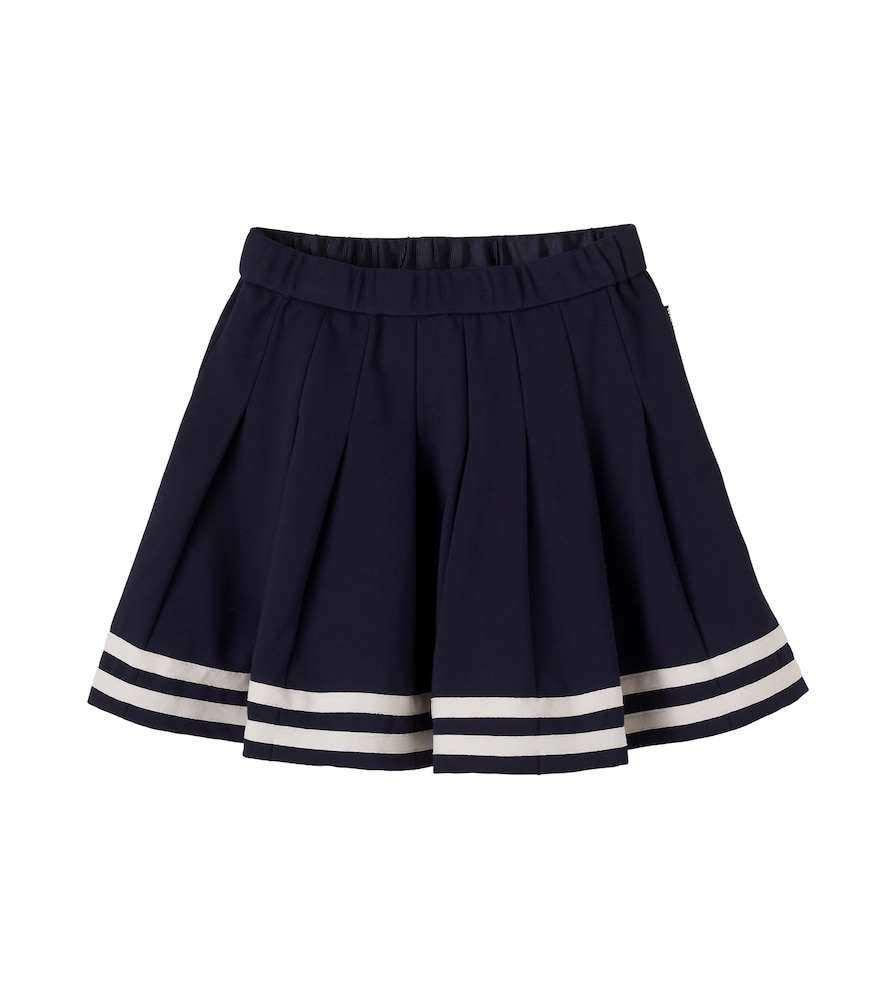 Molo Blue Barb Pleated Skirt Y 16/17 - Mytheresa
