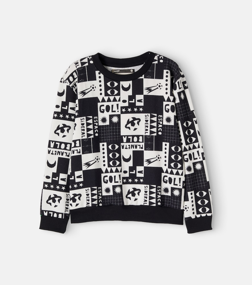 Fábula Fleece-Sweatshirt aus einem Baumwollgemisch