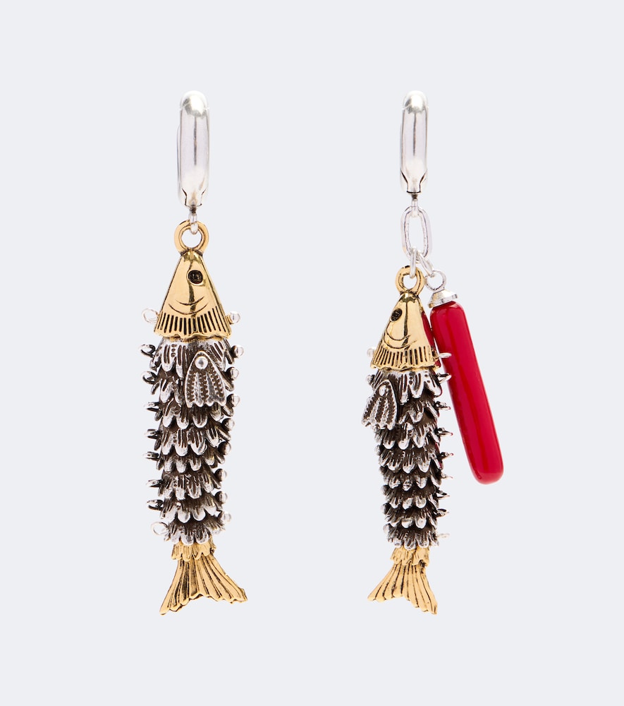 Isabel Marant Women's Silver River Drop Earrings - Mytheresa