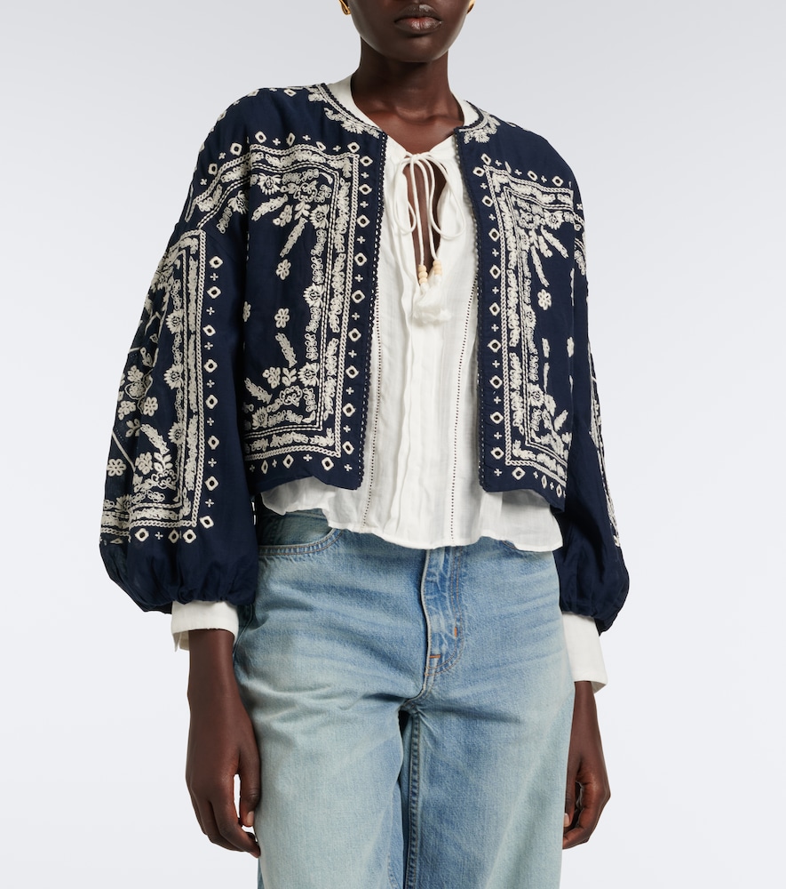 Drake Embroidered Cotton-Blend Jacket