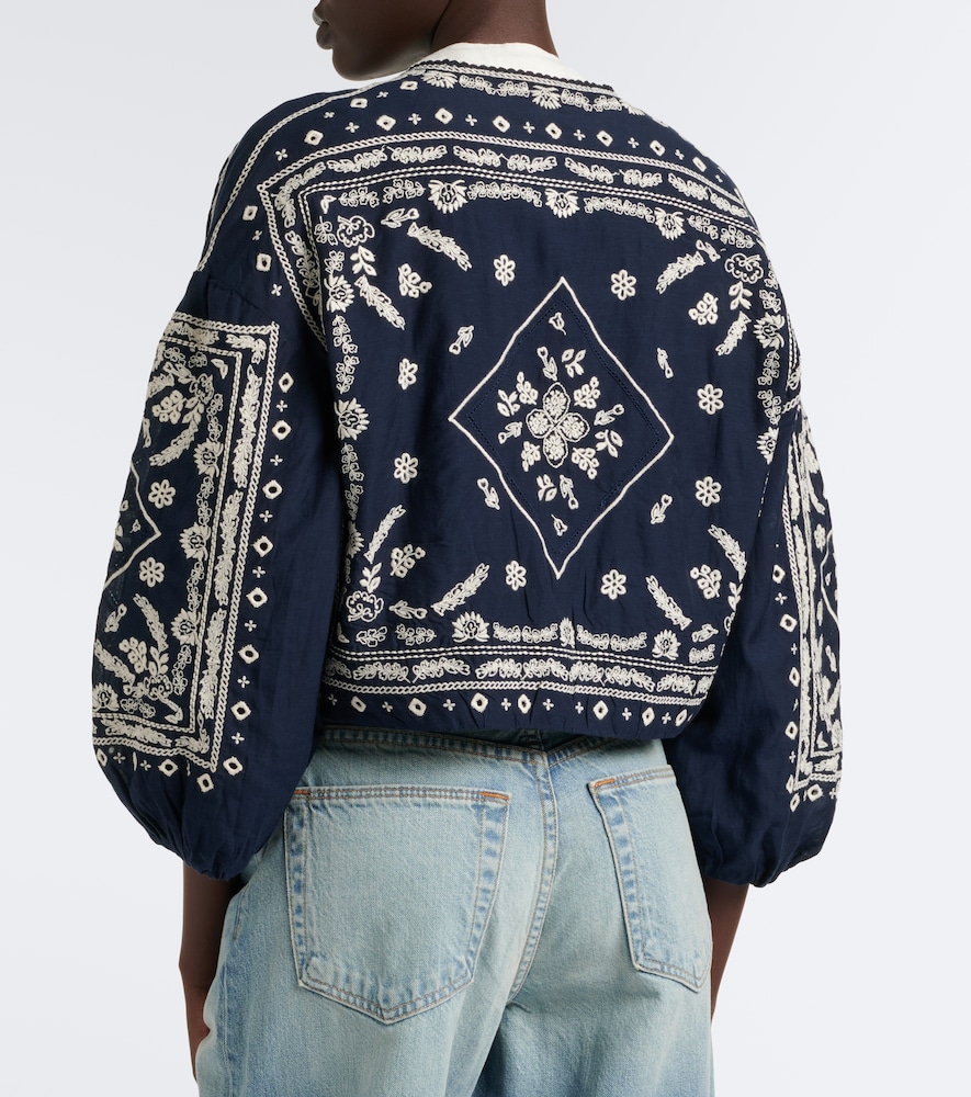 Drake Embroidered Cotton-Blend Jacket
