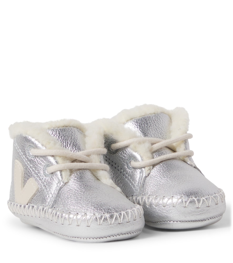 Veja Kids Bb Bottines Light ZZ en cuir 50$