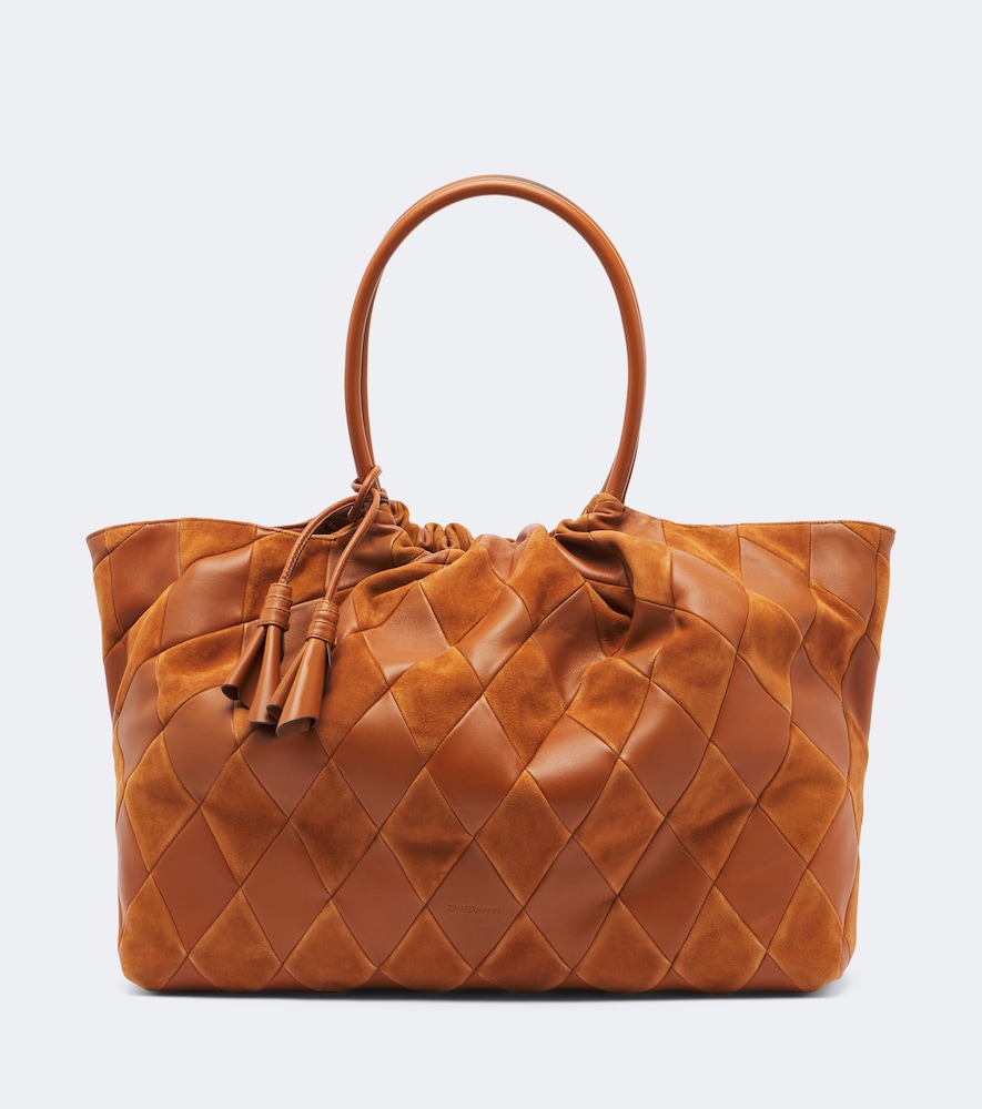 Shopper Cloud 91 in pelle e suede
