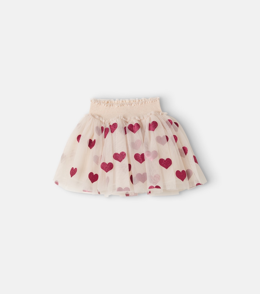Konges Sløjd Gonna Tullie in tulle con stampa