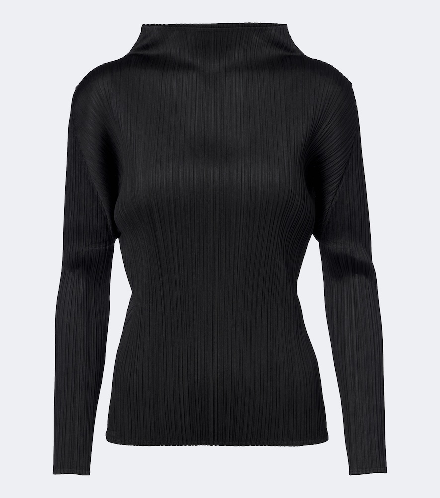 Top Basics plissé