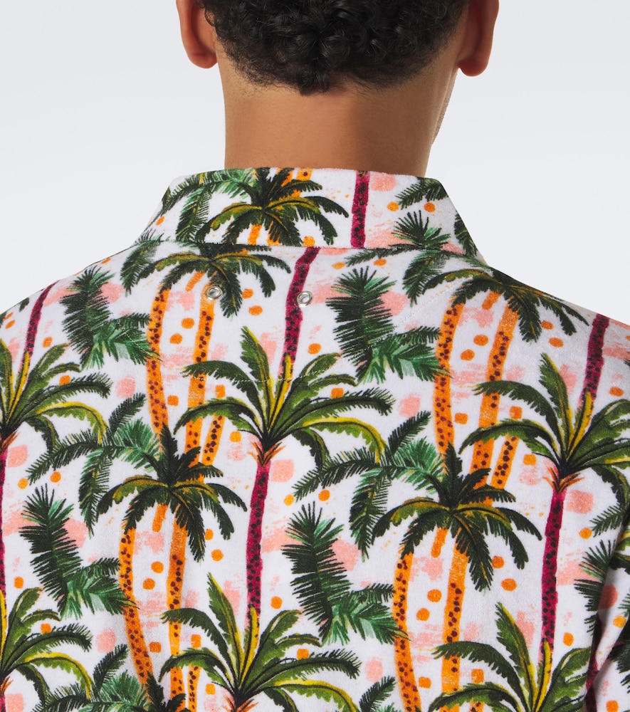 Charli Printed Cotton-Blend Terry Shirt