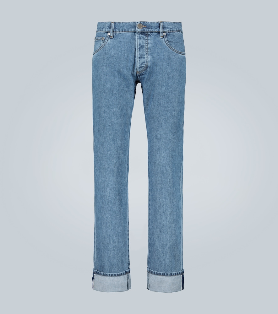 Prada Men's Blue Straight-Leg Jeans Size 30 - Mytheresa