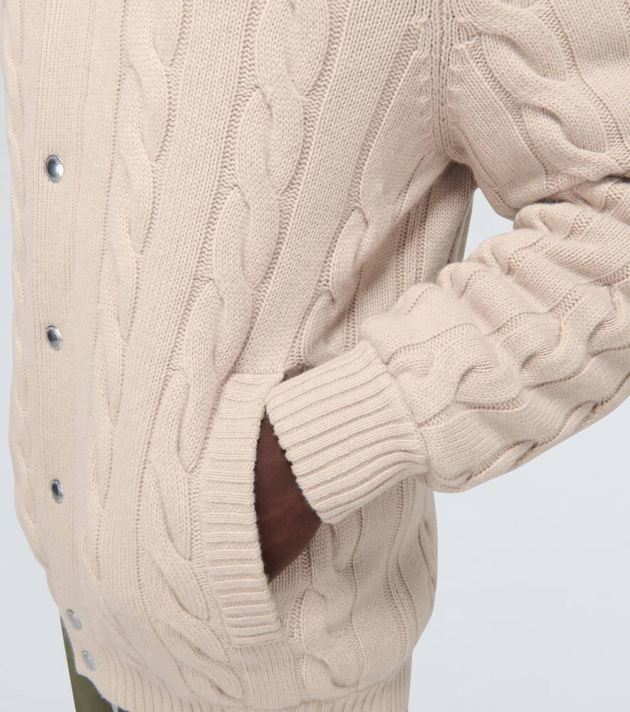 BRUNELLO CUCINELLI CASHMERE CARDIGAN WITH HOOD,P00485091