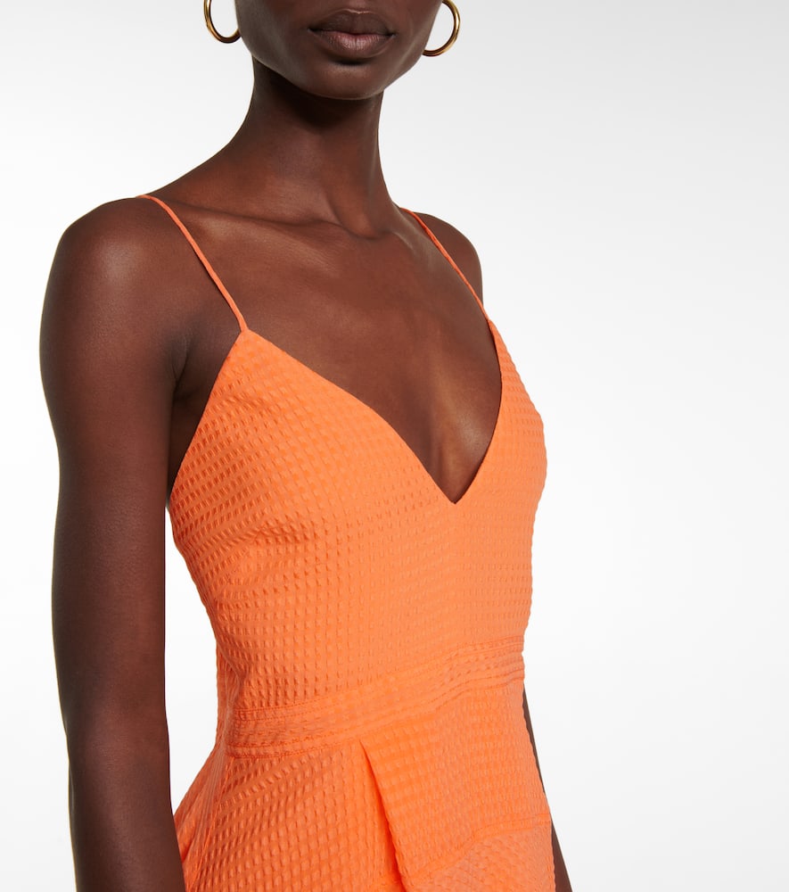 STELLA MCCARTNEY JENNA SILK MIDI DRESS