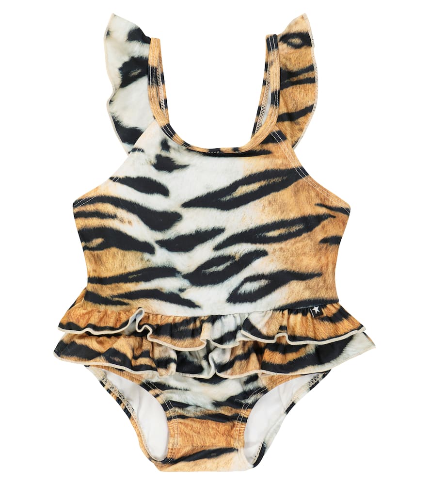 Molo Baby Nalani tiger-print swimsuit