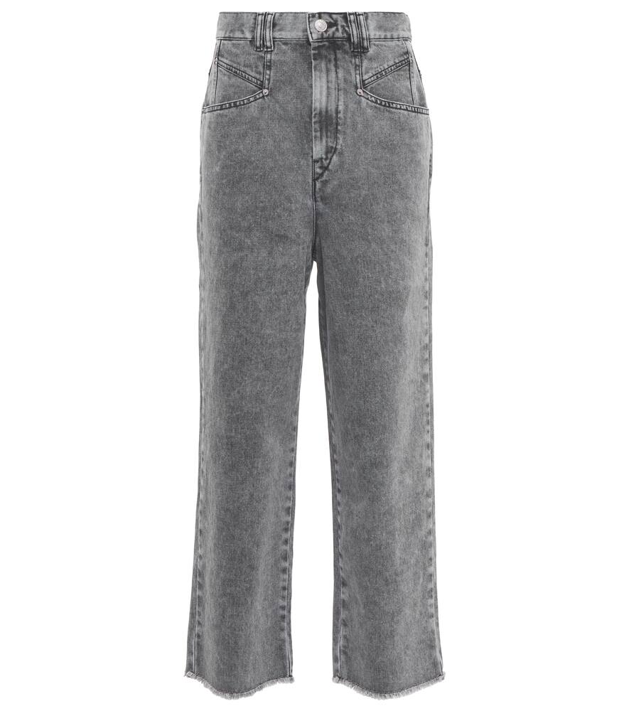 Isabel Marant High-rise cropped jeans