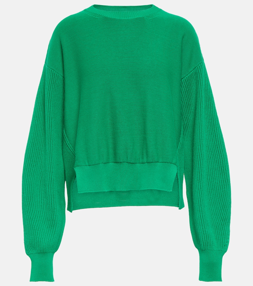 Stella McCartney Pull raccourci en coton 483 €