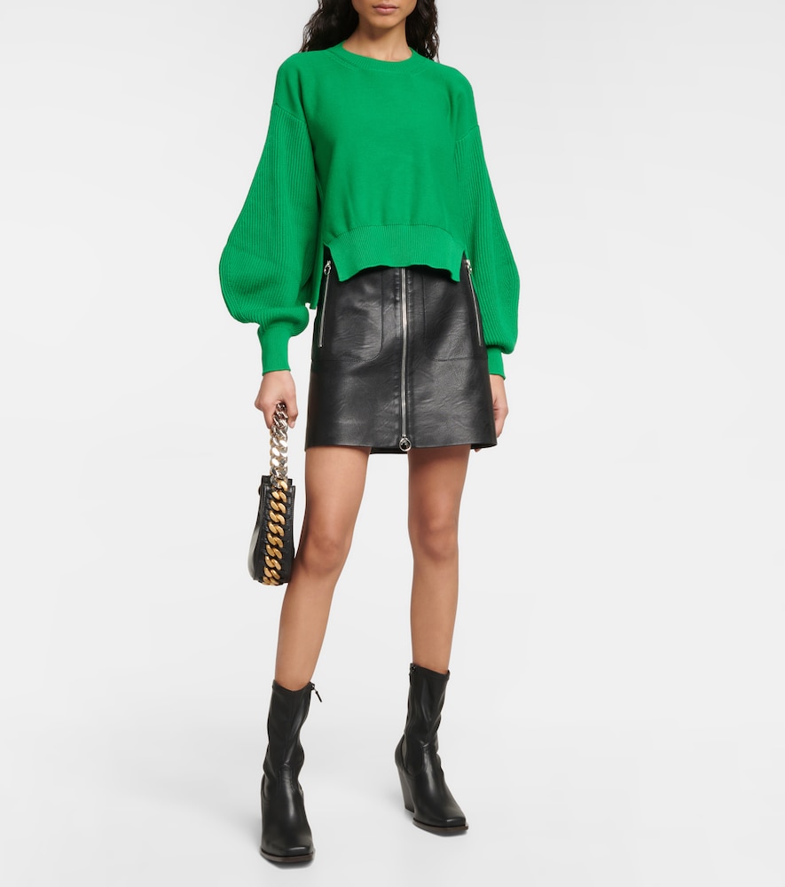  Stella Mccartney Stella Mccartney Cropped Cotton Sweater 