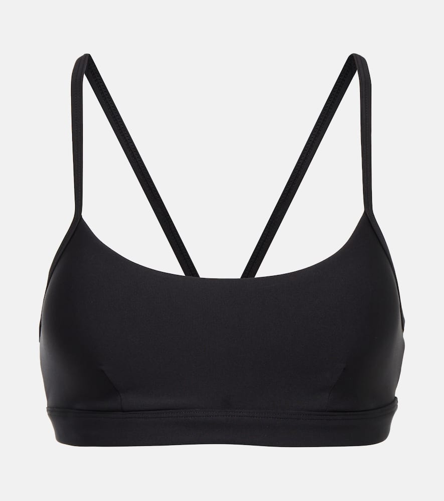 Alo Yoga Airlift Intrigue Sports Bra In Black