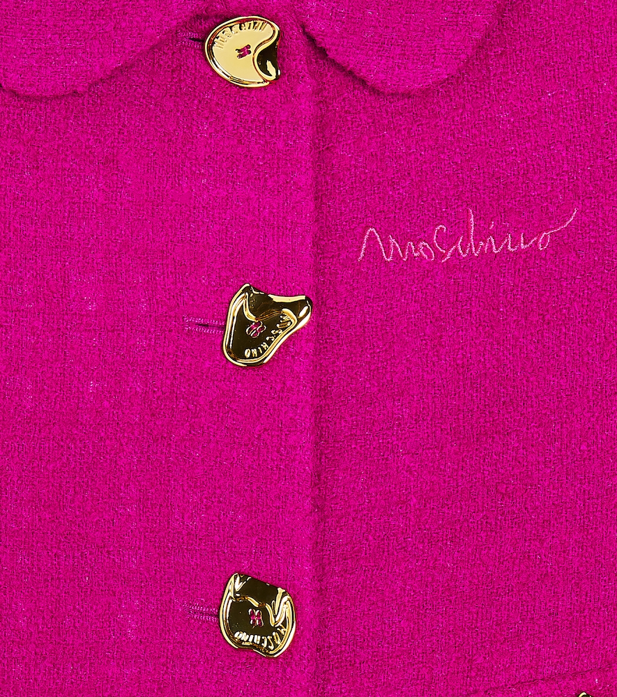  Moschino Kids Moschino Kids Jacke Aus Bouclé 