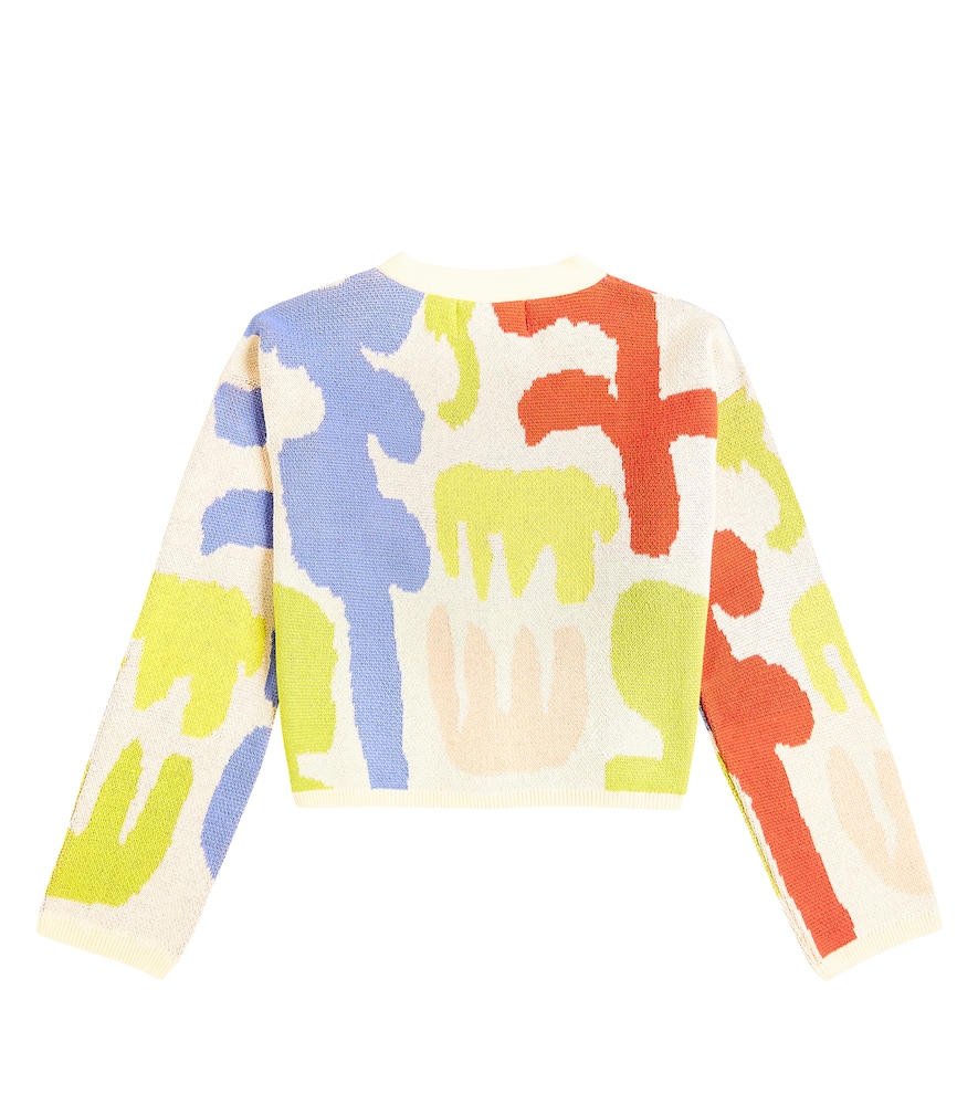  Bobo Choses Bobo Choses Cardigan Carnival Aus Baumwoll-jacquard 