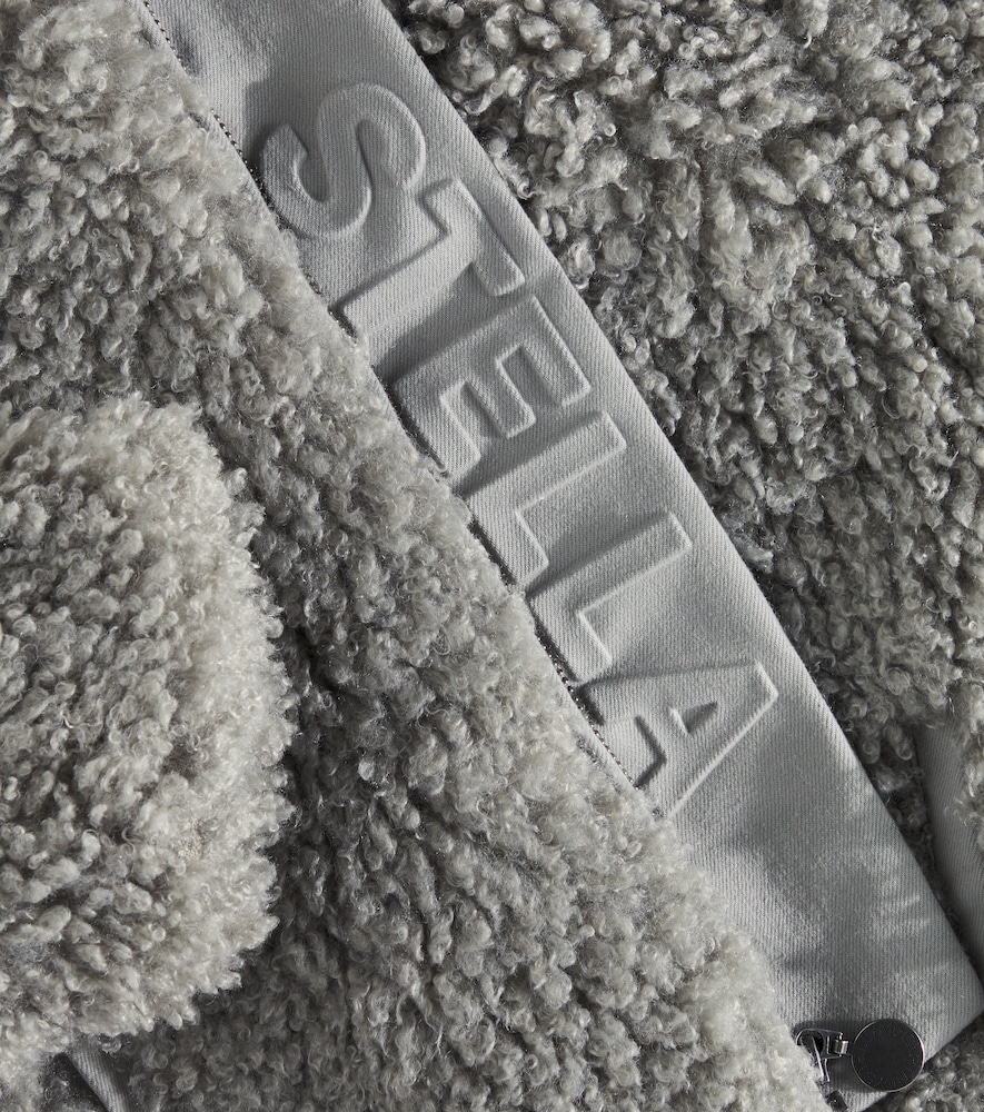 Stella Mccartney Kids Stella Mccartney Kids Faux Shearling Jacket 