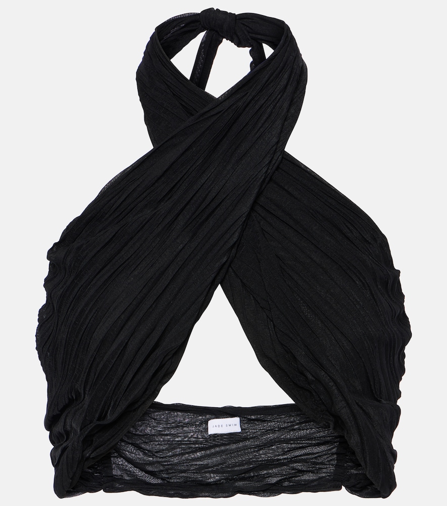 Aylin Halterneck Wrap Top