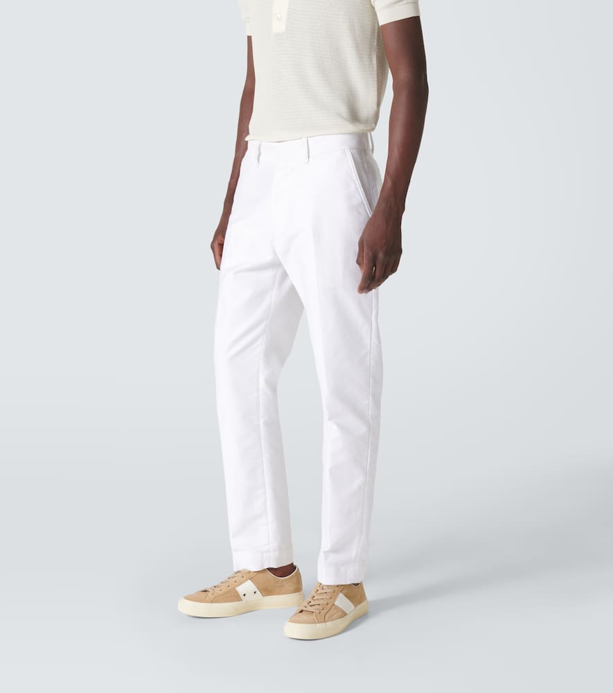 Tom Ford Cotton Pants In White