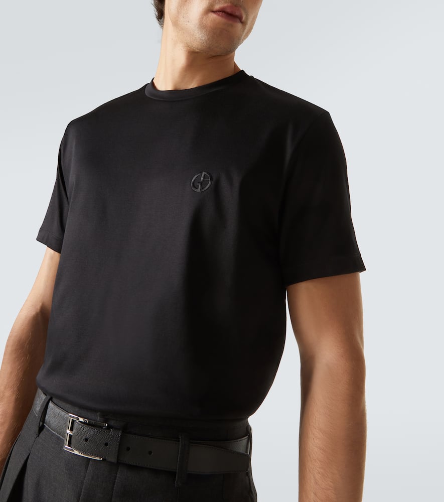 GIORGIO ARMANI COTTON JERSEY T-SHIRT