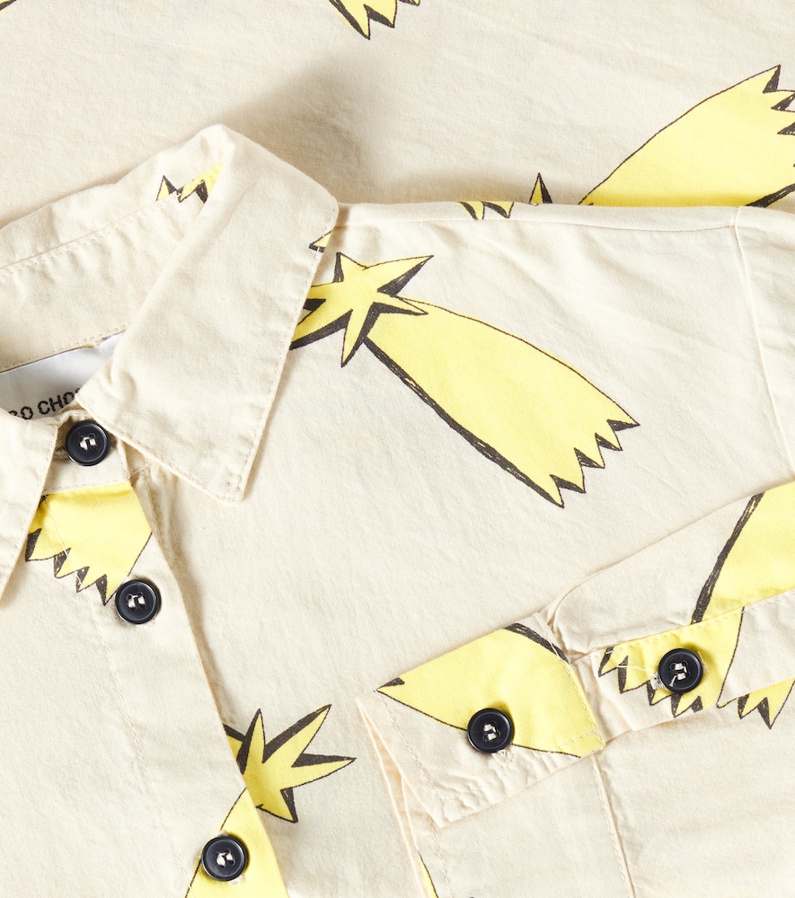  Bobo Choses Bobo Choses Hemd Shooting Stars Aus Baumwolle 
