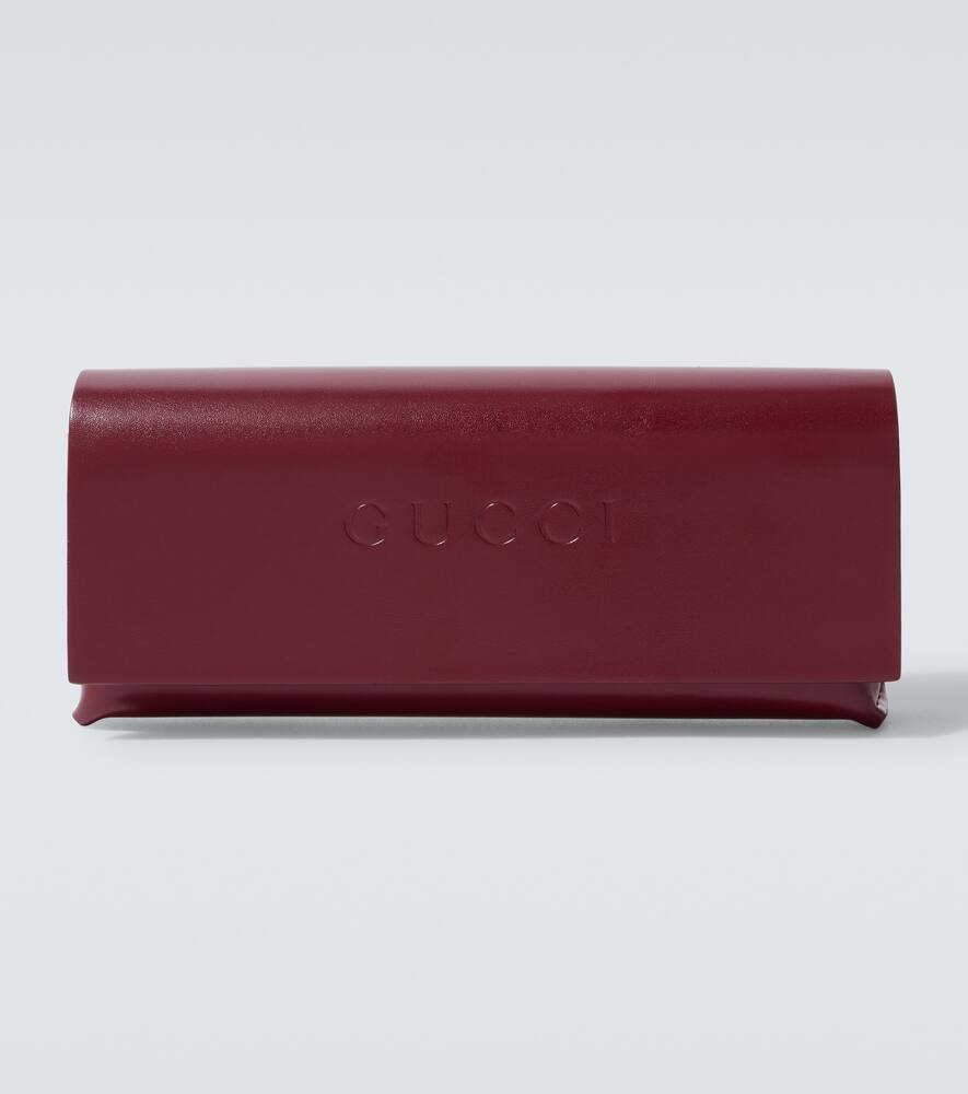 Gucci Round Sunglasses In Gold