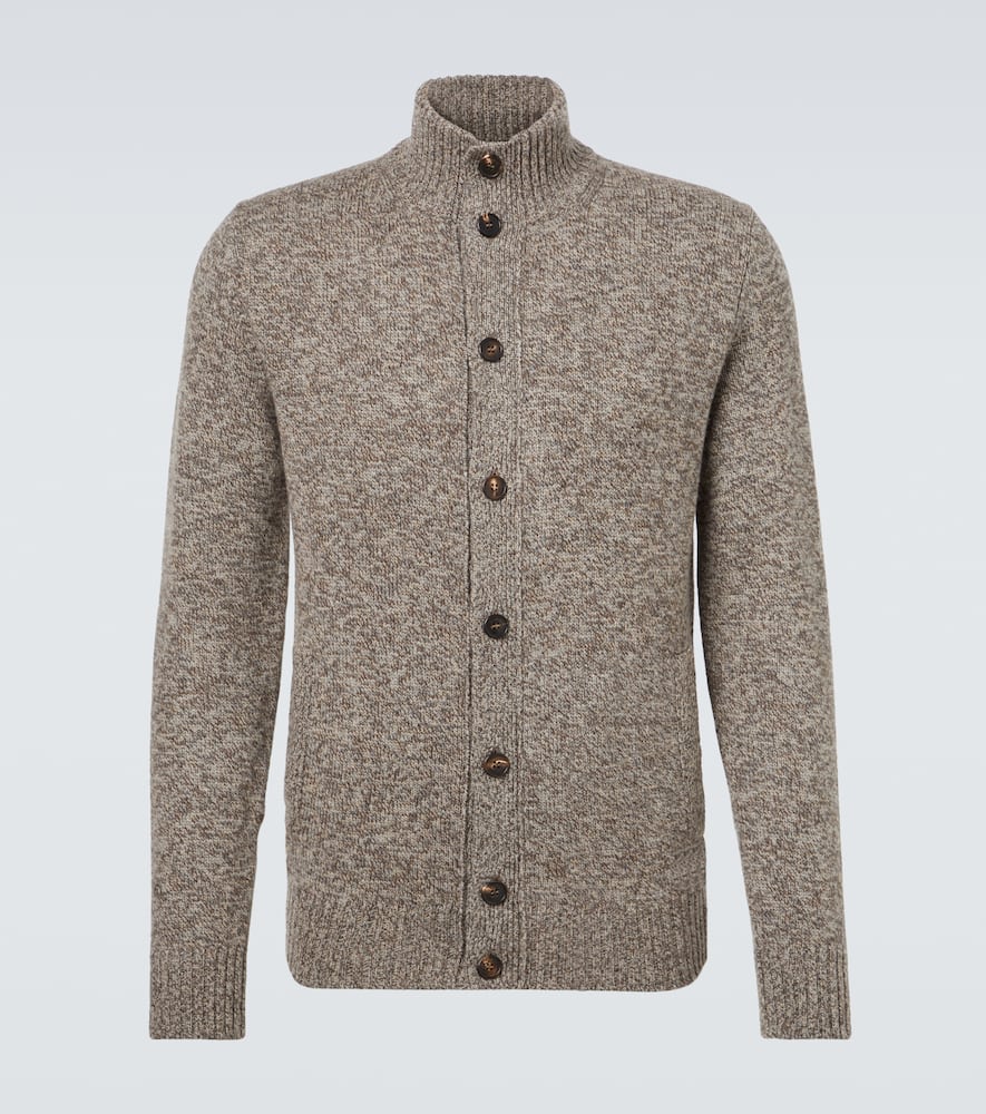 Virgin wool cardigan