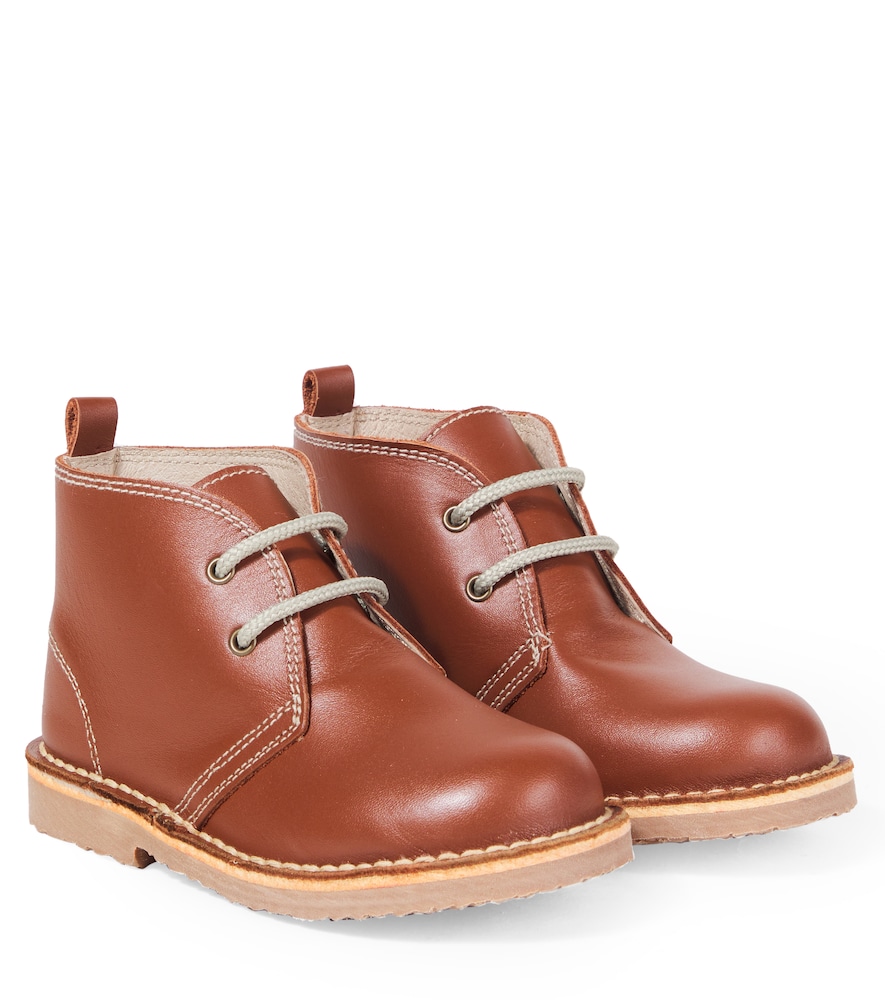 La Coqueta Leather desert boots