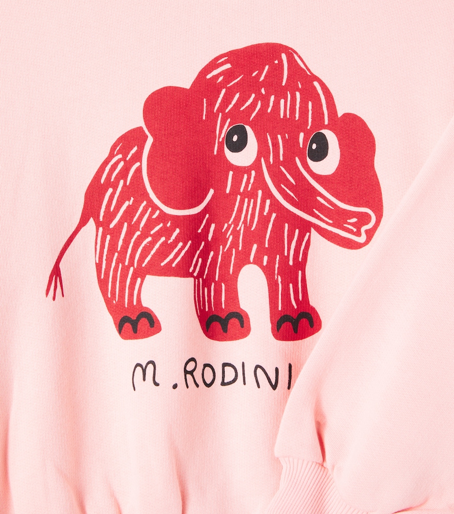  Mini Rodini Mini Rodini Mammoth Cotton Jersey Sweatshirt 