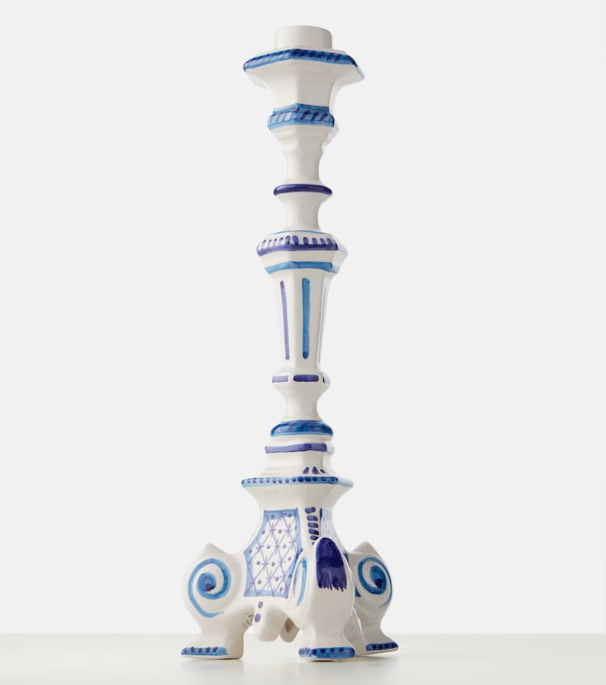  Les-ottomans Les-ottomans Turquerie Ceramic Candle Holder 