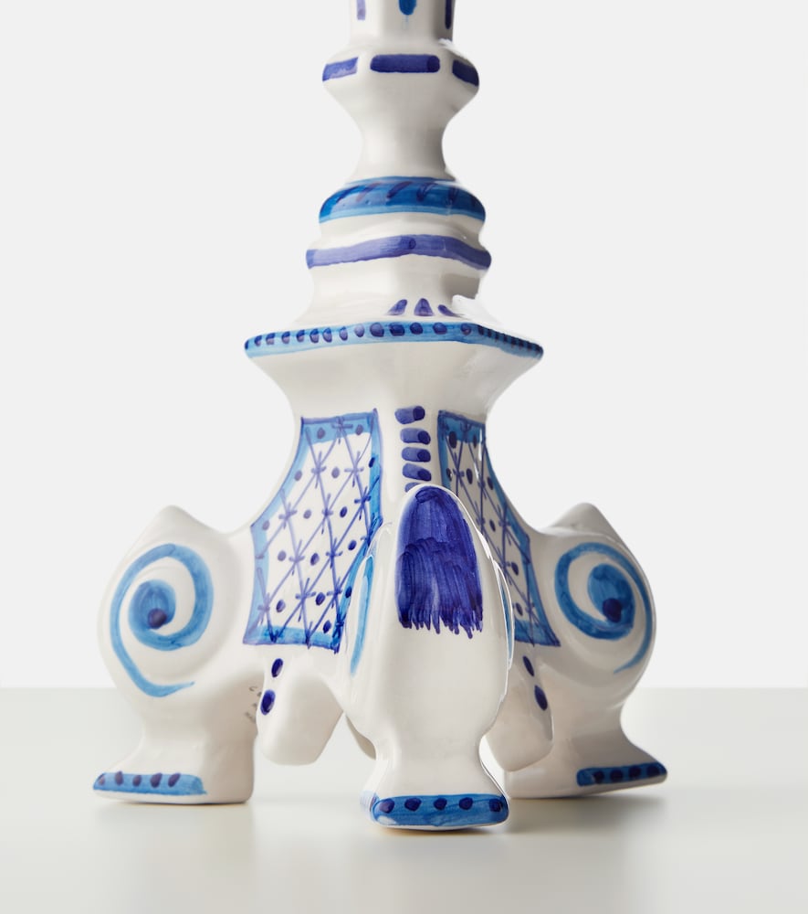  Les-ottomans Les-ottomans Turquerie Ceramic Candle Holder 