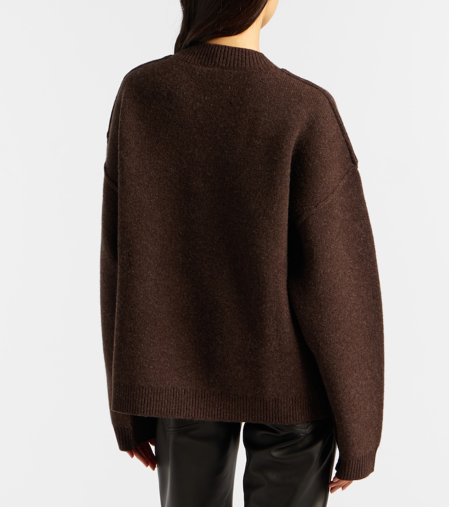  Jacques Wei Jacques Wei Embroidered Wool Sweater 