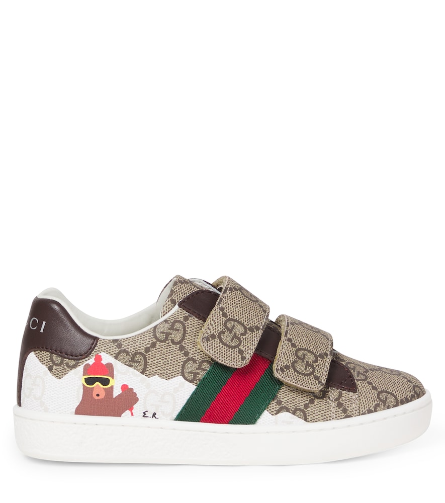  Gucci Kids Gucci Kids Gg Canvas Sneakers 