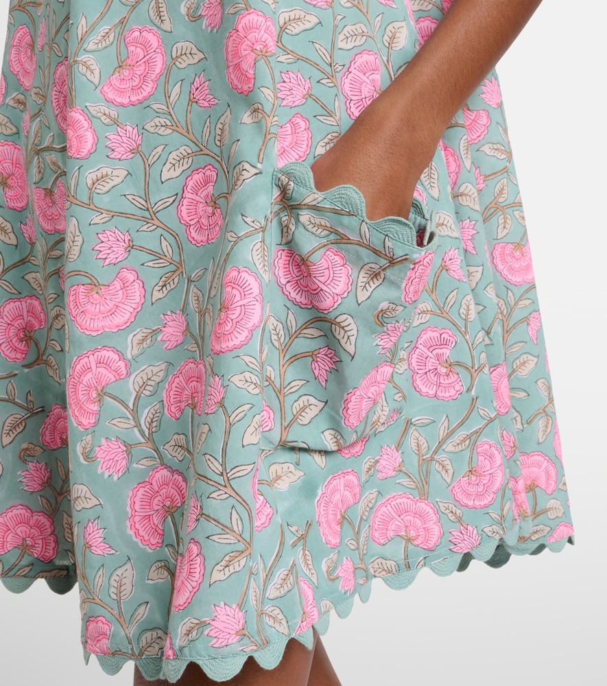  Juliet Dunn Juliet Dunn Floral Cotton Minidress 