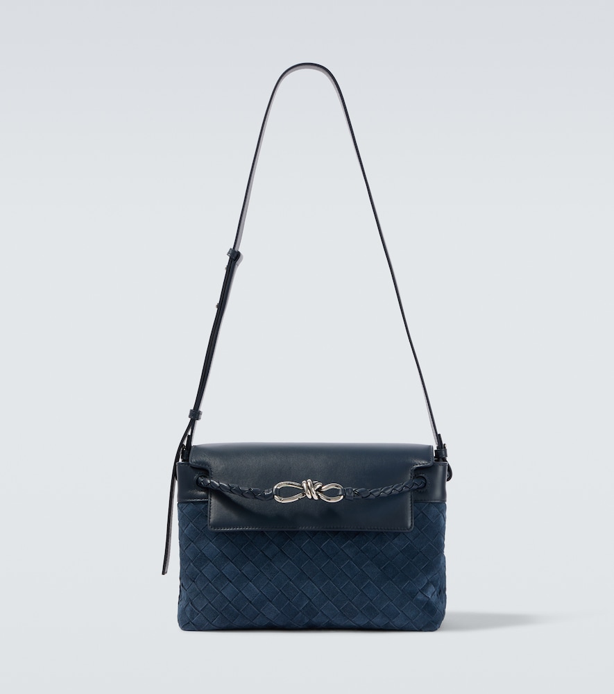 Borsa a tracolla Andiamo Small in suede