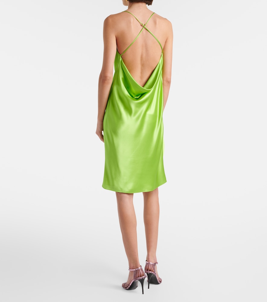  Saint Laurent Saint Laurent Slipdress Aus Seidensatin 