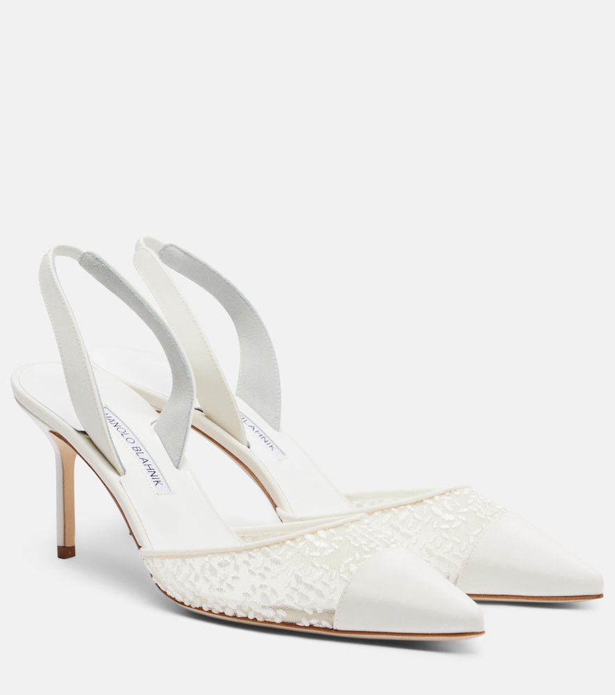Manolo Blahnik Capsli 70 slingback pumps | Thumbnail 6